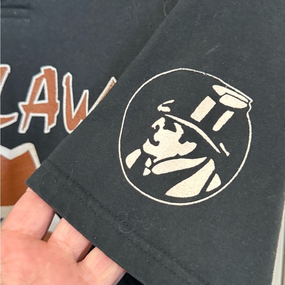 Outlaws Outlawz Mean Baseball Softball Jersey T-Shirt #21 Men’s L Rare - Picture 5 of 5